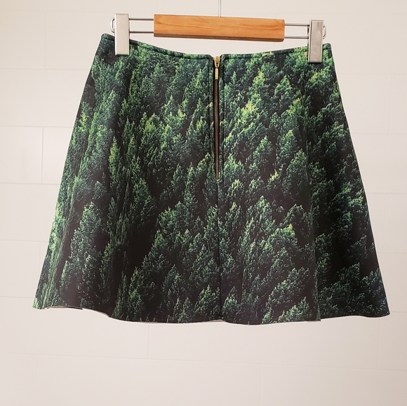 Aloha from Deer Mini Skirt - Forest/Tree Print - Picture 2 of 6